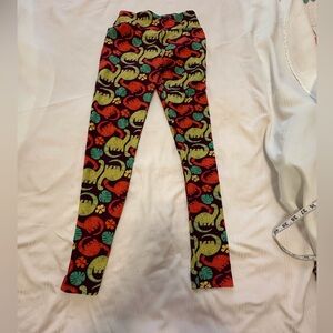 LuLaRoe Multicolor Patterned Leggings